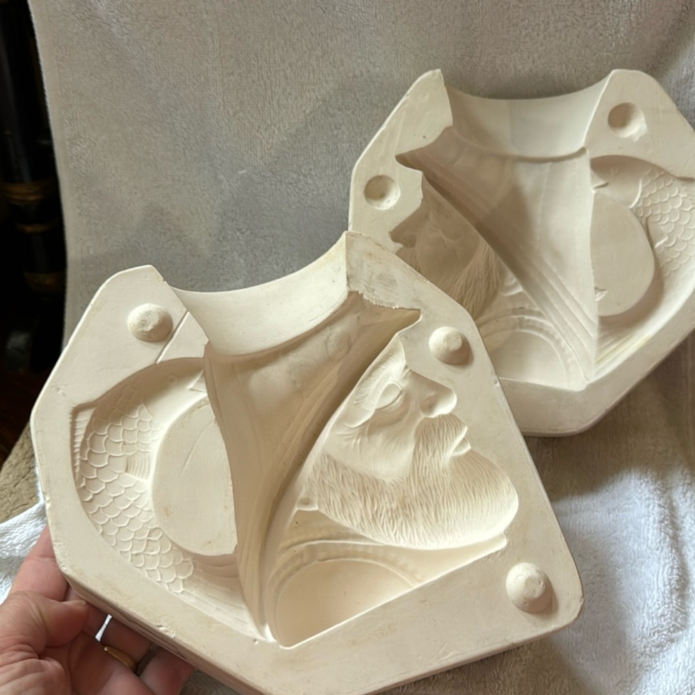 Duncan slip mold 307A fisherman